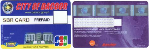Special Bacoor Resident's CARD .